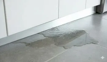 シンク 下 水漏れの排水ホース交換事例